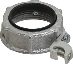 Cooper Crouse-Hinds - 1-1/2" Trade, Malleable Iron Threaded Rigid/Intermediate (IMC) Conduit Bushing - Partially Insulated - Eagle Tool & Supply