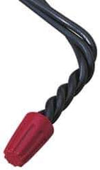 Ideal - 2, 14 to 4, 12 AWG, 600 Volt, Flame Retardant, Standard Twist on Wire Connector - Red, 221°F - Eagle Tool & Supply