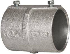 Cooper Crouse-Hinds - 2" Trade, Malleable Iron Set Screw Rigid/Intermediate (IMC) Conduit Coupling - Noninsulated - Eagle Tool & Supply