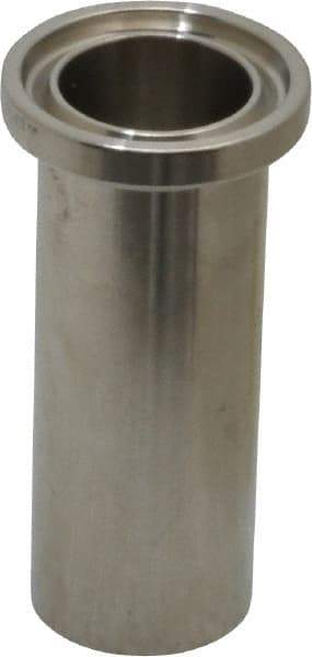 VNE - 3/4", Clamp Style, Sanitary Stainless Steel Pipe Welding Ferrule - Tube OD Connection, Grade 316/316L - Eagle Tool & Supply