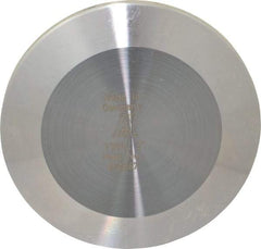 VNE - 2", Clamp Style, Sanitary Stainless Steel Pipe End Cap - Tube OD Connection, Grade 304 - Eagle Tool & Supply