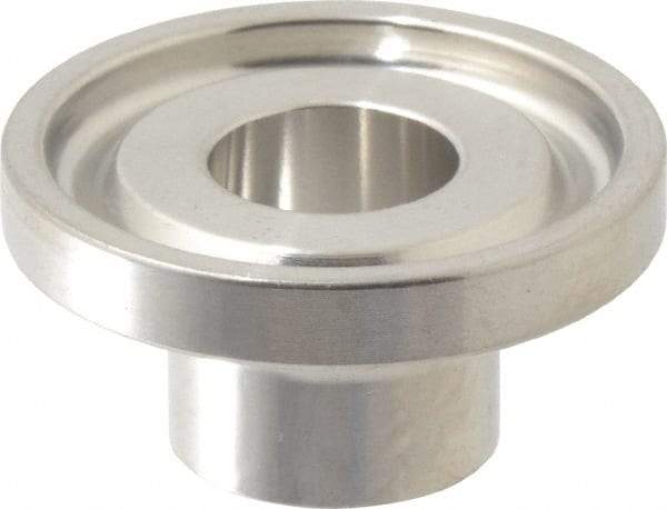 VNE - 1/2", Clamp Style, Sanitary Stainless Steel Pipe Short Welding Ferrule - Tube OD Connection, Grade 316/316L - Eagle Tool & Supply