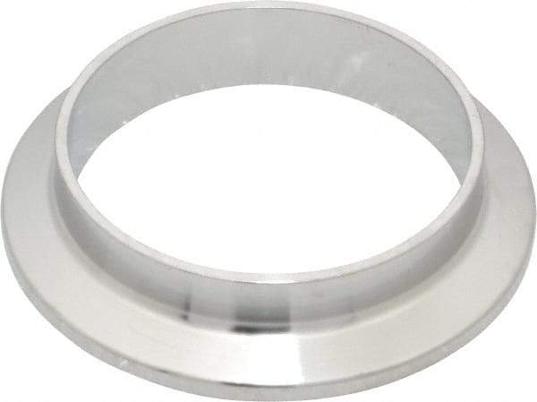 VNE - 2", Clamp Style, Sanitary Stainless Steel Pipe Short Welding Ferrule - Tube OD Connection, Grade 304 - Eagle Tool & Supply