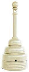 Eagle - 4 Gal Polyethylene Cigarette & Cigar Receptacle - 43-1/4" High - Eagle Tool & Supply