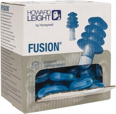 Howard Leight - Reusable, Corded, 27 dB, Flange Earplugs - Blue, 100 Pairs - Eagle Tool & Supply