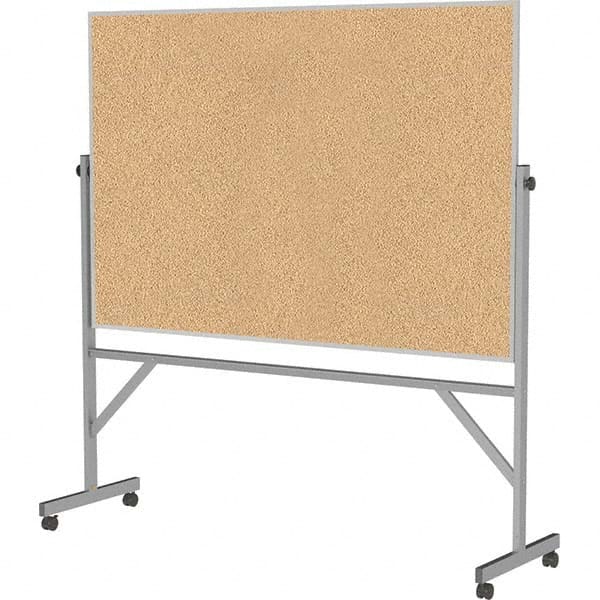 Ghent - Cork Bulletin Boards Style: Reversible Bulletin Board Color: Natural Cork - Eagle Tool & Supply