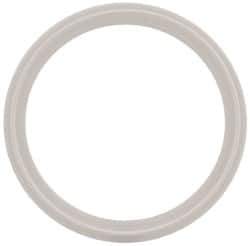 VNE - 4", Clamp Style, Sanitary Silicone Pipe Gasket - Tube OD Connection - Eagle Tool & Supply