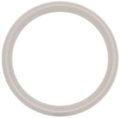 VNE - 4", Clamp Style, Sanitary Silicone Pipe Gasket - Tube OD Connection - Eagle Tool & Supply