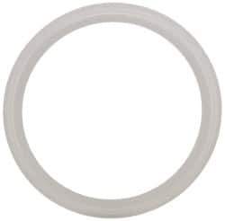 VNE - 4", Clamp Style, Sanitary PTFE Pipe Gasket - Tube OD Connection - Eagle Tool & Supply
