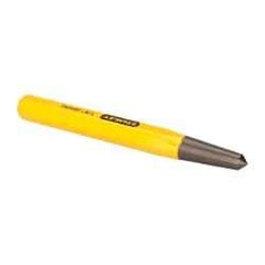 Stanley - 1/4" Center Punch - 4" OAL, Tempered Steel - Eagle Tool & Supply