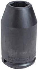 Proto - 1-1/2" Drive 2-1/16" Deep Impact Socket - 6 Points, 5-3/4" OAL - Eagle Tool & Supply