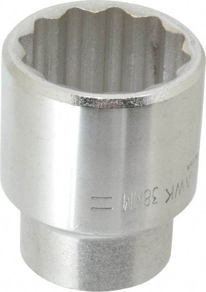 Blackhawk by Proto - 3/4" Drive, Standard Hand Socket - 12 Points, 2-13/32" OAL, Alloy Steel, Black Finish - Eagle Tool & Supply