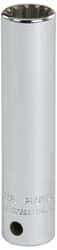 Proto - 1/2" Drive, 1/2" Socket, Spline Socket - 12 Points, 3-3/8" OAL - Eagle Tool & Supply