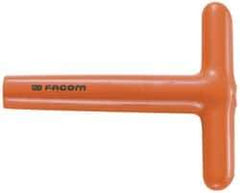 Facom - 6mm 6 Point Insulated Box Wrench - Single End, 1/2" Head Diam, 5-11/16" OAL, Steel - Eagle Tool & Supply