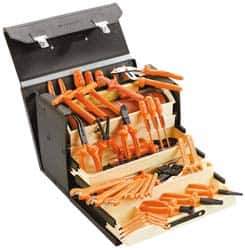 Facom - 38 Piece Insulated Hand Tool Set - Comes in Tool Box - Eagle Tool & Supply