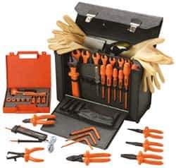 Facom - 39 Piece Insulated Hand Tool Set - Comes in Tool Box - Eagle Tool & Supply