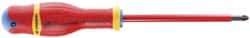 Facom - PZ.1 Point, 100mm Blade Length Posidrive Screwdriver - 8" OAL - Eagle Tool & Supply