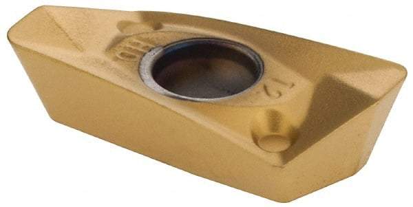 Kennametal - EP1412 HD Grade KC725M Carbide Milling Insert - TiN/TiCN/TiN Finish, 0.1772" Thick, 1.2mm Corner Radius - Eagle Tool & Supply