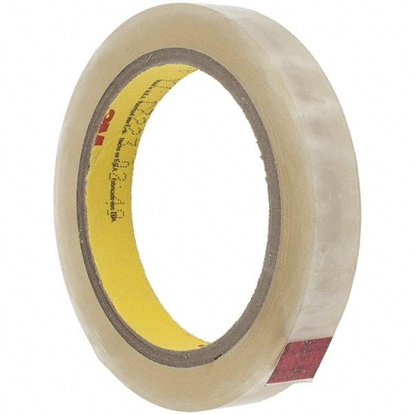 3M - 36 Yds. x 5/8", Clear Polyester Film Tape - 396 Series, 4.1 mil Thick, 43 Lb./Inch Tensile Strength - Eagle Tool & Supply