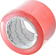 3M - Red Solid Color Vinyl Tape - 3" Wide x 108' Long x 0.005" Thick, General Traffic - Eagle Tool & Supply