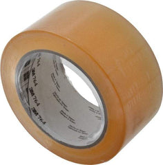 3M - Transparent Solid Color Vinyl Tape - 2" Wide x 108' Long x 0.005" Thick, General Traffic - Eagle Tool & Supply