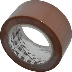 3M - Brown Solid Color Vinyl Tape - 2" Wide x 108' Long x 0.005" Thick, General Traffic - Eagle Tool & Supply