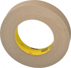 3M - 1" Wide x 60 Yd Long Brown Paper Masking Tape - Series 2517, 6.5 mil Thick, 35 In/Lb Tensile Strength - Eagle Tool & Supply