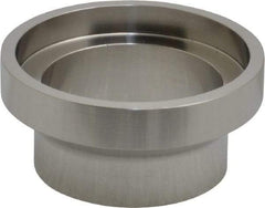 VNE - 1-1/2", E-Line Style, Sanitary Stainless Steel Pipe Short Welding Ferrule - Female Connection, Grade 304 - Eagle Tool & Supply