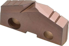 Allied Machine and Engineering - 1-13/32" Diam x 1/4" Thick, Seat Code 3, 132° Included Angle Spade Drill Insert - AM200 Coated, Cobalt, Grade Premium Cobalt, Series GEN2 T-A - Eagle Tool & Supply