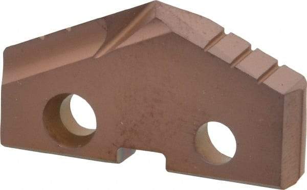 Allied Machine and Engineering - 1-1/2" Diam x 1/4" Thick, Seat Code 3, 132° Included Angle Spade Drill Insert - AM200 Coated, Cobalt, Grade Premium Cobalt, Series GEN2 T-A - Eagle Tool & Supply