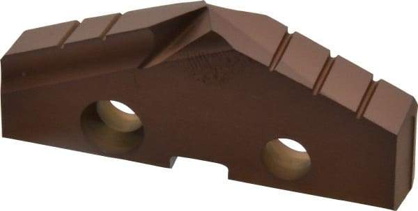 Allied Machine and Engineering - 1-3/4" Diam x 1/4" Thick, Seat Code 3, 132° Included Angle Spade Drill Insert - AM200 Coated, Cobalt, Grade Premium Cobalt, Series GEN2 T-A - Eagle Tool & Supply