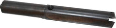 Allied Machine and Engineering - Series 3, 1-13/32 to 1-7/8" Diam, 1-1/4" Diam Straight Shank, Straight Flute Spade Drill - 4-3/4" Max Depth, 6-3/16" Body Length, 10" OAL, Short Length, Through Coolant - Eagle Tool & Supply