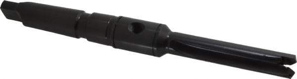 Allied Machine and Engineering - Series 1, 45/64 to 15/16" Diam, 3MT Taper Shank, Straight Flute Spade Drill - 2-3/4" Max Depth, 5-39/64" Body Length, 9-5/32" OAL, Short Length, Through Coolant - Eagle Tool & Supply