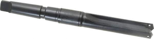 Allied Machine and Engineering - Series 2, 31/32 to 1-3/8" Diam, 3MT Taper Shank, Straight Flute Spade Drill - 3-3/8" Max Depth, 6-15/64" Body Length, 9-25/32" OAL, Short Length, Through Coolant - Eagle Tool & Supply