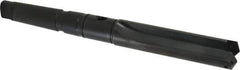 Allied Machine and Engineering - Series 3, 1-13/32 to 1-7/8" Diam, 4MT Taper Shank, Straight Flute Spade Drill - 4-3/4" Max Depth, 8-1/8" Body Length, 12-9/16" OAL, Short Length, Through Coolant - Eagle Tool & Supply