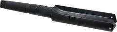 Allied Machine and Engineering - Series 4, 1-29/32 to 2-9/16" Diam, 4MT Taper Shank, Straight Flute Spade Drill - 5-1/8" Max Depth, 8-5/8" Body Length, 13-1/16" OAL, Short Length, Through Coolant - Eagle Tool & Supply