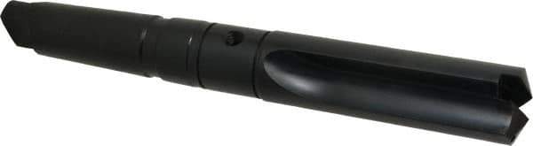 Allied Machine and Engineering - Series 4, 1-29/32 to 2-9/16" Diam, 5MT Taper Shank, Straight Flute Spade Drill - 5-1/8" Max Depth, 8-5/8" Body Length, 14-5/16" OAL, Short Length, Through Coolant - Eagle Tool & Supply