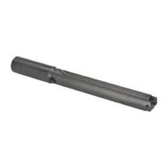 Allied Machine and Engineering - Series 3, 1-13/32 to 1-7/8" Diam, 1-1/2" Diam Straight Shank, Straight Flute Spade Drill - 8-1/4" Max Depth, 9-11/16" Body Length, 13-1/2" OAL, Standard Length, Through Coolant - Eagle Tool & Supply