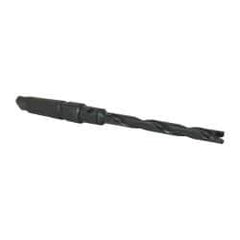 Allied Machine and Engineering - Series 1, 45/64 to 15/16" Diam, 4MT Taper Shank, Helical Flute Spade Drill - 6-3/4" Max Depth, 9-43/64" Body Length, 14-5/32" OAL, Standard Length, Through Coolant - Eagle Tool & Supply