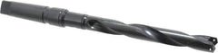 Allied Machine and Engineering - Series 2, 31/32 to 1-3/8" Diam, 4MT Taper Shank, Helical Flute Spade Drill - 7-3/8" Max Depth, 10-19/64" Body Length, 14-25/32" OAL, Standard Length, Through Coolant - Eagle Tool & Supply