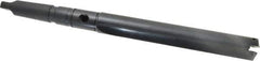 Allied Machine and Engineering - Series 3, 1-13/32 to 1-7/8" Diam, 4MT Taper Shank, Straight Flute Spade Drill - 8-1/4" Max Depth, 11-5/8" Body Length, 16-1/16" OAL, Standard Length, Through Coolant - Eagle Tool & Supply