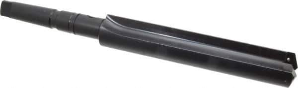 Allied Machine and Engineering - Series 4, 1-29/32 to 2-9/16" Diam, 4MT Taper Shank, Straight Flute Spade Drill - 9-1/8" Max Depth, 12-5/8" Body Length, 17-1/16" OAL, Standard Length, Through Coolant - Eagle Tool & Supply