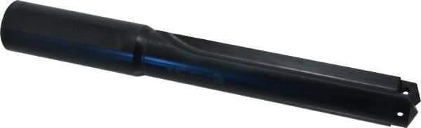 Allied Machine and Engineering - Series 3, 1-13/32 to 1-7/8" Diam, 1-1/2" Diam Straight Shank, Straight Flute Spade Drill - 6-1/2" Max Depth, 7-15/16" Body Length, 11-3/4" OAL, Standard Length, Through Coolant - Eagle Tool & Supply