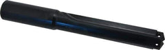 Allied Machine and Engineering - Series 3, 1-13/32 to 1-7/8" Diam, 1-1/2" Diam Straight Shank, Straight Flute Spade Drill - 6-1/2" Max Depth, 7-15/16" Body Length, 11-3/4" OAL, Standard Length, Through Coolant - Eagle Tool & Supply