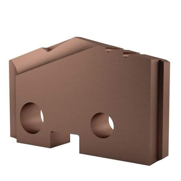 Allied Machine and Engineering - 1-1/8" Diam x 3/16" Thick, Seat Code 2, 132° Included Angle Spade Drill Insert - AM200 Coated, Cobalt, Grade Super Cobalt, Series GEN2 T-A - Eagle Tool & Supply