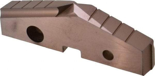 Allied Machine and Engineering - 3-1/2" Diam x 7/16" Thick, Seat Code 6, 144° Included Angle Spade Drill Insert - AM200 Coated, Cobalt, Grade Super Cobalt, Series GEN2 T-A - Eagle Tool & Supply