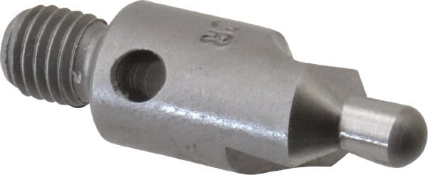 Made in USA - 2-1/2" OAL, 3/8" Head Diam, 2 Flute, 100° Incl Angle, Integral Pilot, Adjustable Stop Countersink - Eagle Tool & Supply