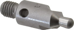 Made in USA - 2-1/2" OAL, 3/8" Head Diam, 2 Flute, 100° Incl Angle, Integral Pilot, Adjustable Stop Countersink - Eagle Tool & Supply