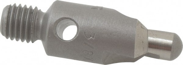 Made in USA - 2-1/2" OAL, 3/8" Head Diam, 2 Flute, 100° Incl Angle, Integral Pilot, Adjustable Stop Countersink - Eagle Tool & Supply