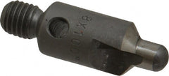 Made in USA - 2-1/2" OAL, 3/8" Head Diam, 2 Flute, 100° Incl Angle, Integral Pilot, Adjustable Stop Countersink - Eagle Tool & Supply
